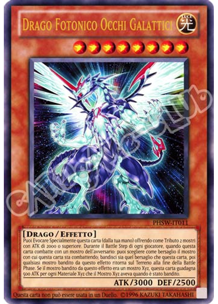 Drago Fotonico Occhi Galattici (Ultra Rare Unlimited Ct)
