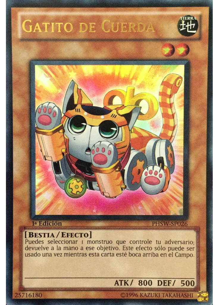 Gatito de Cuerda
