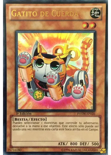 Gatito de Cuerda