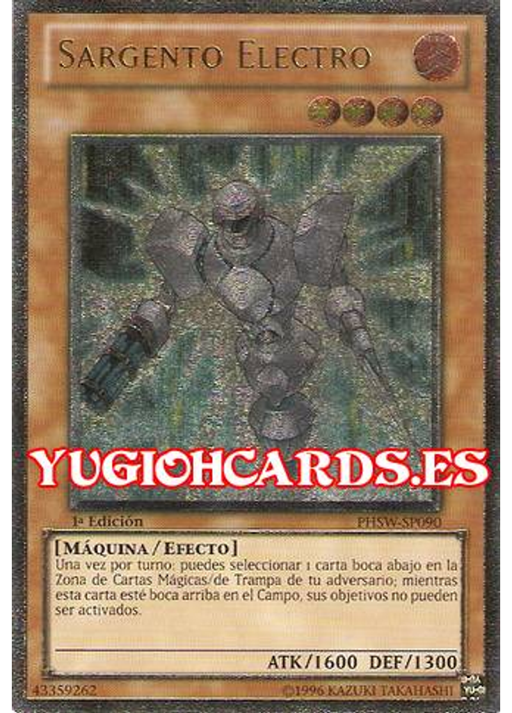 Sargento Electro (Ultimate Rare 1st Edition)