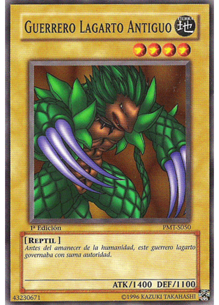 Guerrero Lagarto Antiguo