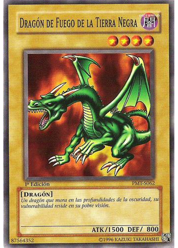 Dragón de Fuego de la Tierra Negra