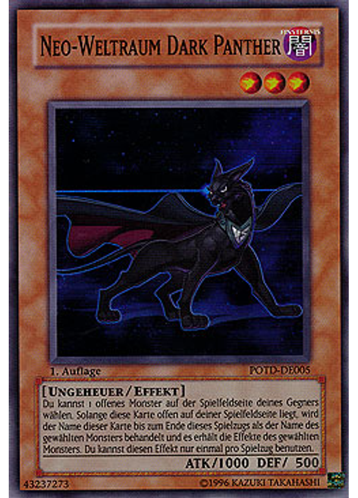 Neo-Weltraum Dark Panther