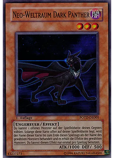 Neo-Weltraum Dark Panther