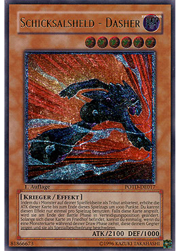Schicksals-HELD - Dasher (Ultimate Rare 1st Edition)
