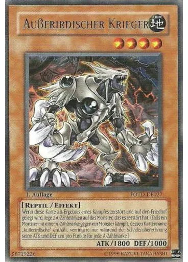 Außerirdischer Krieger