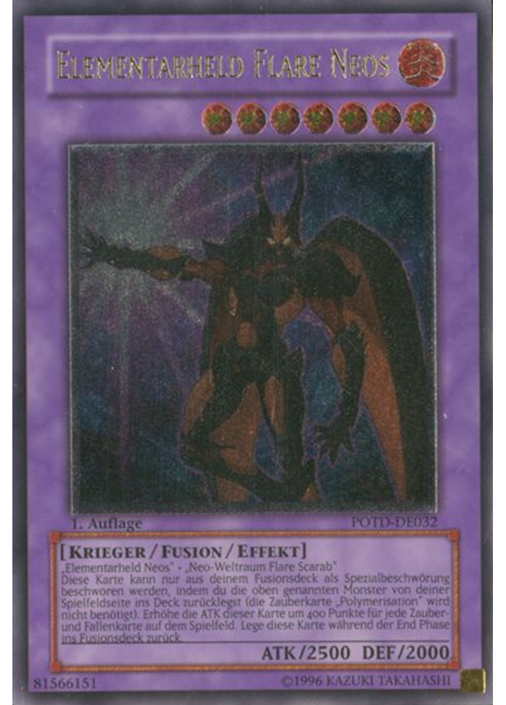 Elementar-HELD Flare Neos (Ultimate Rare 1st Edition)