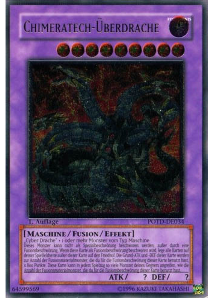 Chimeratech-Überdrache (Ultimate Rare 1st Edition)