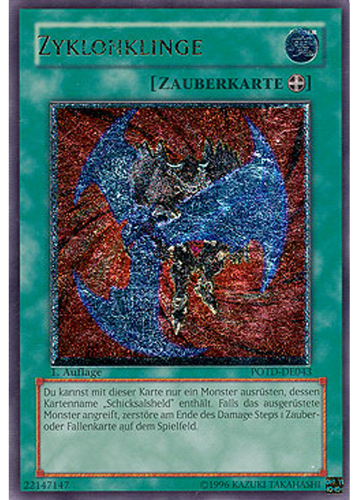 Zyklonklinge (Ultimate Rare 1st Edition)