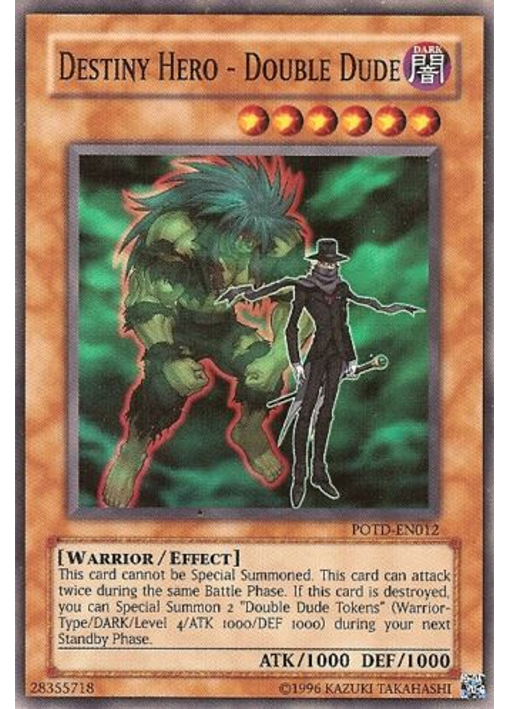 Destiny HERO - Double Dude (Super Rare Unlimited)