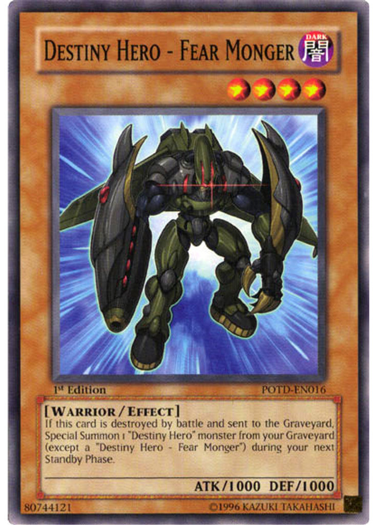 Destiny HERO - Fear Monger