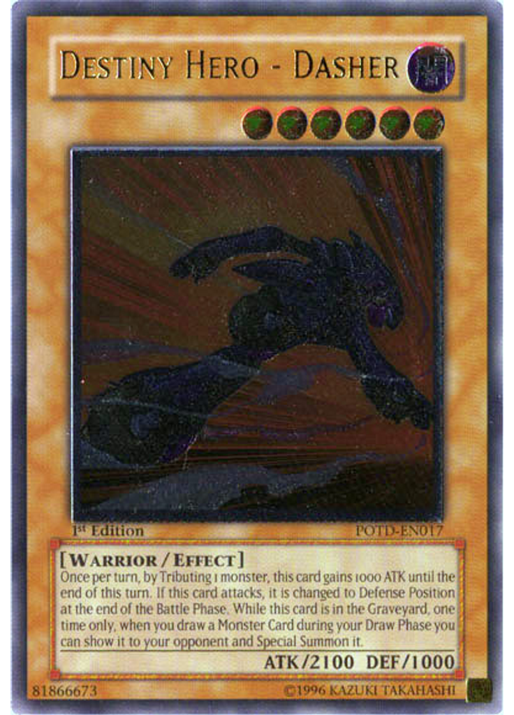 Destiny HERO - Dasher (Ultimate Rare 1st Edition)