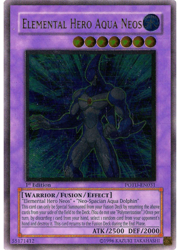 Elemental HERO Aqua Neos (Ultimate Rare 1st Edition)