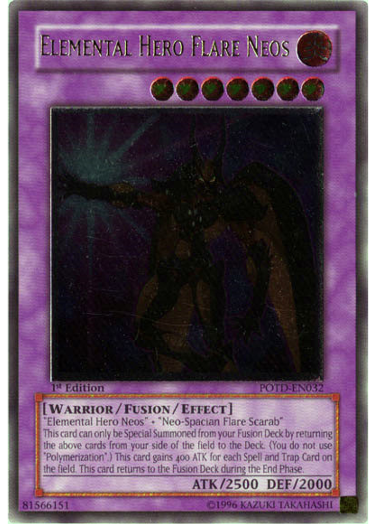 Elemental HERO Flare Neos (Ultimate Rare 1st Edition)