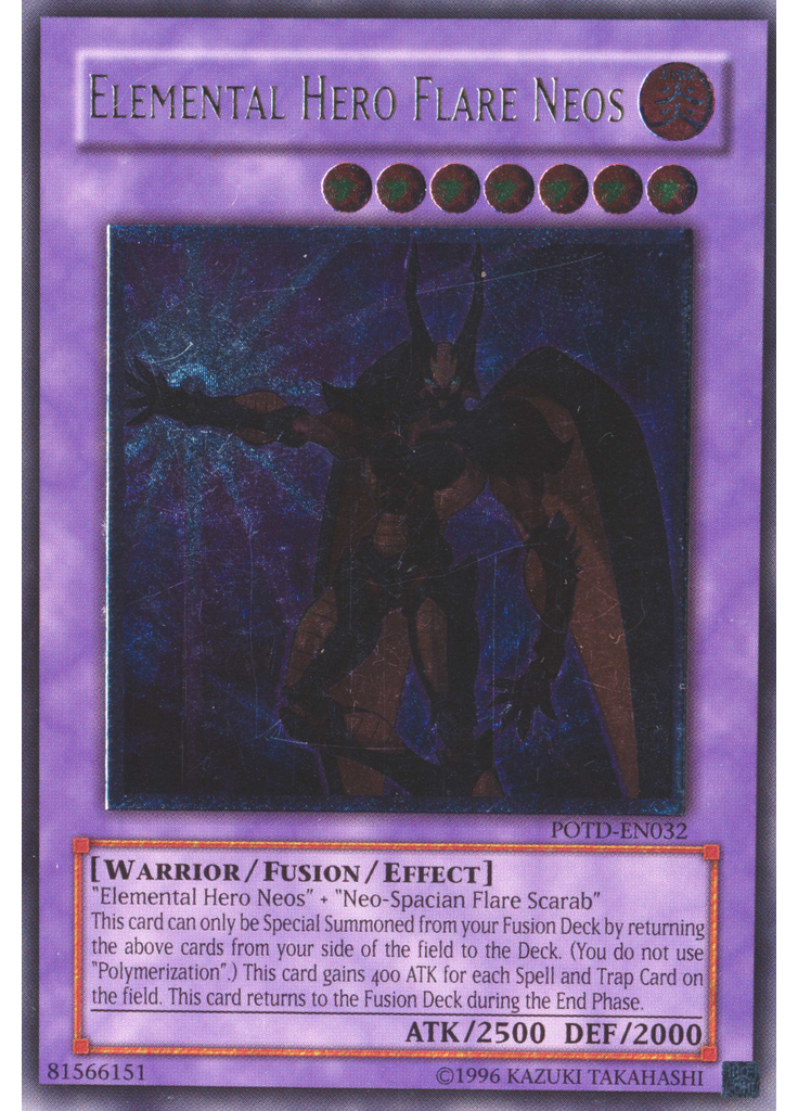 Elemental HERO Flare Neos (Ultimate Rare Unlimited)