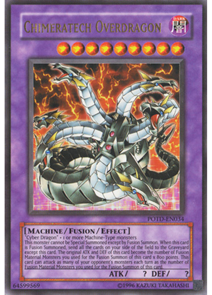 Chimeratech Overdragon (Ultra Rare Unlimited)