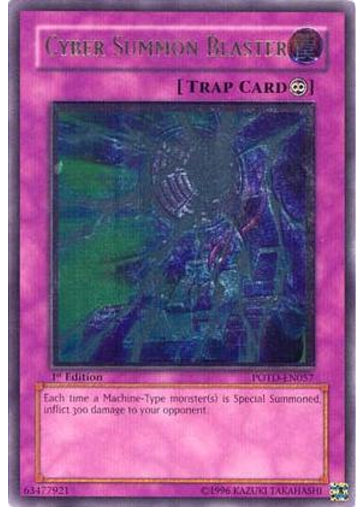 Cyber Summon Blaster (Ultimate Rare 1st Edition)