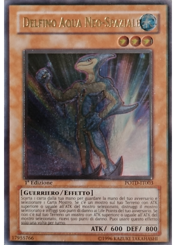 Delfino Aqua Neo-Spaziale (Ultimate Rare 1st Edition)