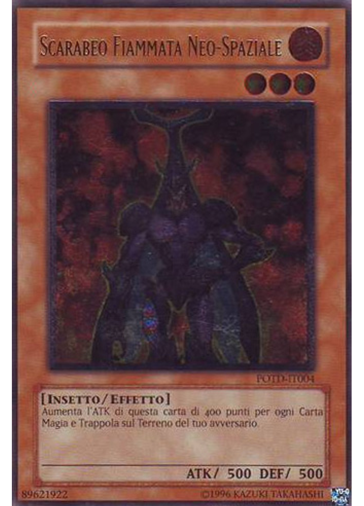 Scarabeo Fiammata Neo-Spaziale (Ultimate Rare 1st Edition)