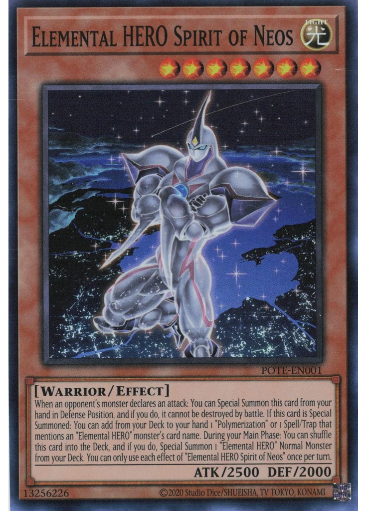 Elemental HERO Spirit of Neos (Super Rare Unlimited)