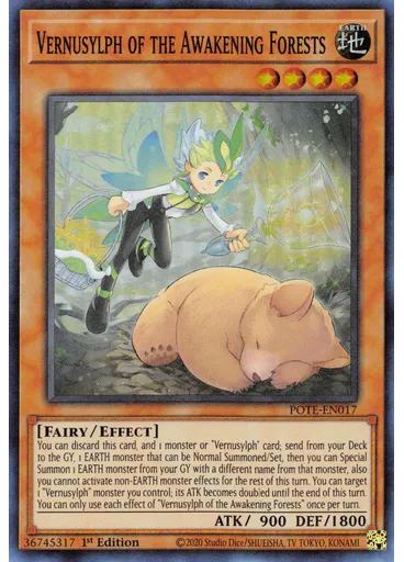 Vernusylph of the Awakening Forests — Power of the Elements