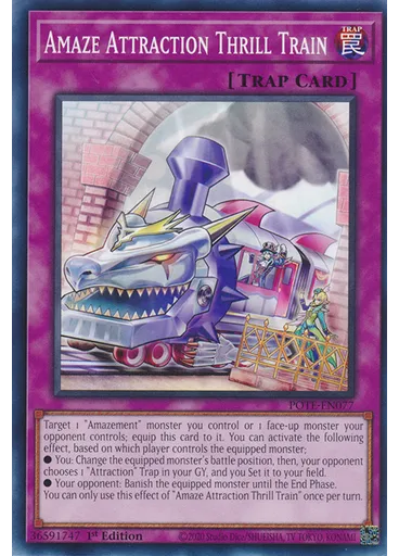 Amaze Attraction Thrill Train