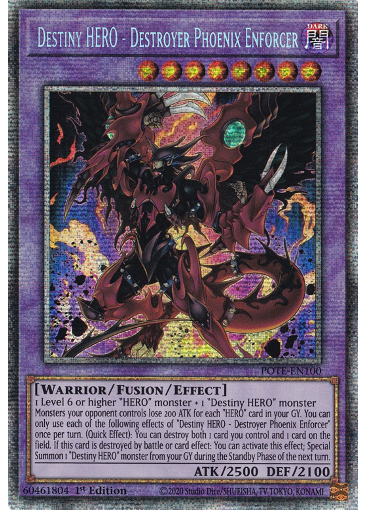 Destiny HERO - Destroyer Phoenix Enforcer
