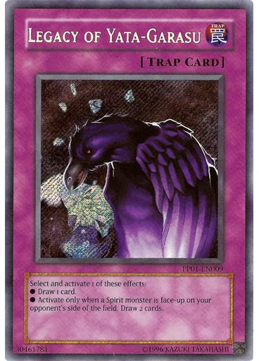 Legacy of Yata-Garasu (Secret Rare Unlimited)