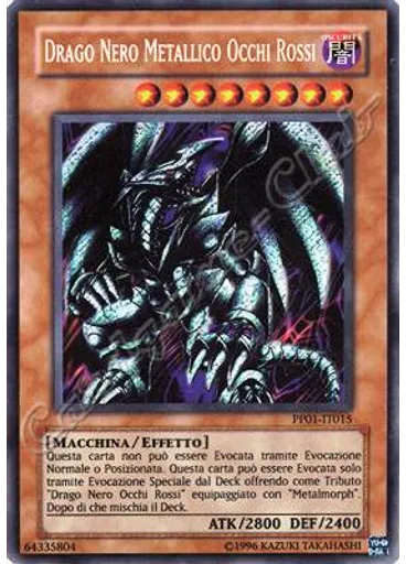 Drago Metallico Occhi Rossi (Secret Rare Unlimited)