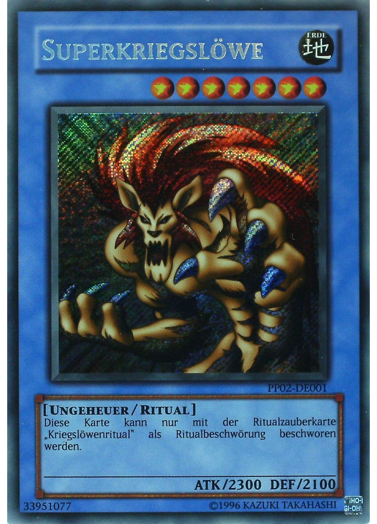 Superkriegslöwe (Secret Rare Unlimited)