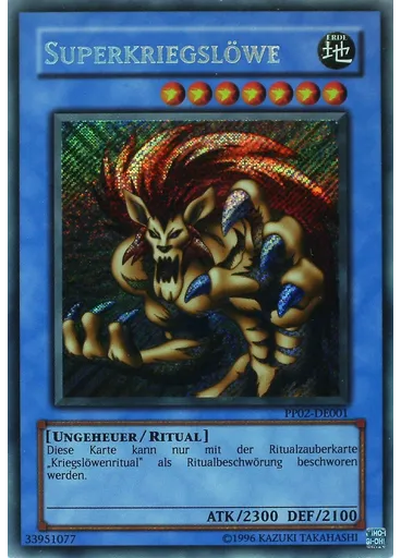 Superkriegslöwe (Secret Rare Unlimited)