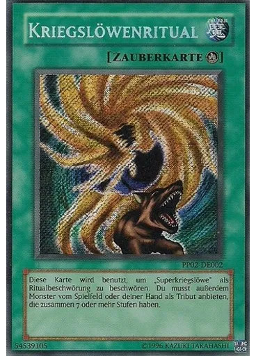 Kriegslöwenritual (Secret Rare Unlimited)