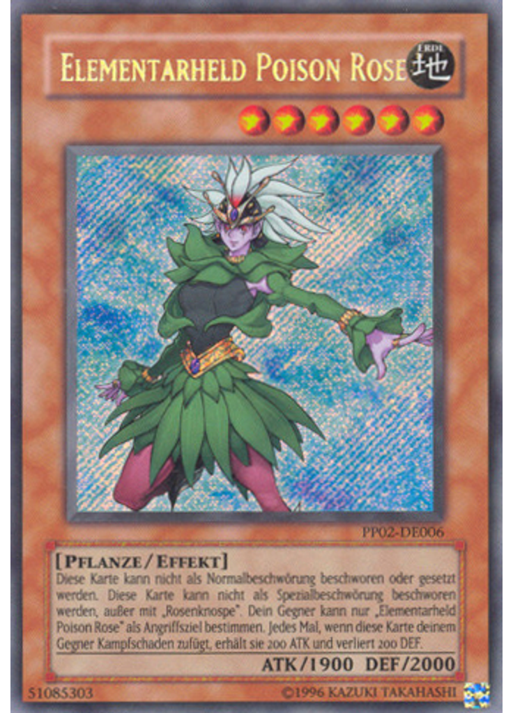 Elementar-HELD Poison Rose (Secret Rare Unlimited)