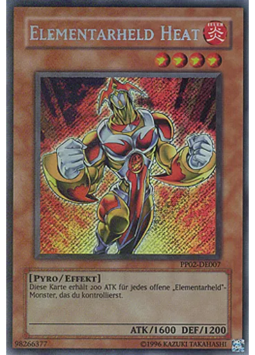 Elementar-HELD Heat (Secret Rare Unlimited)