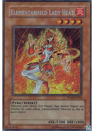Elementar-HELD Lady Heat (Secret Rare Unlimited)