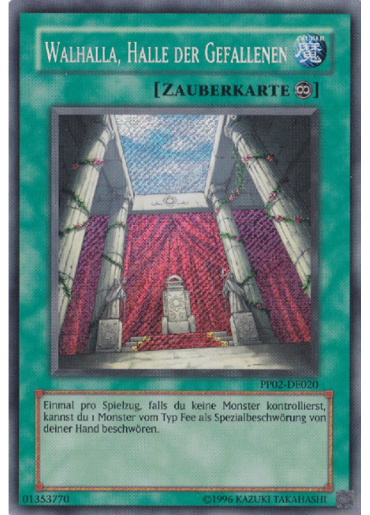 Walhalla, Halle der Gefallenen