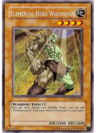 Elemental HERO Woodsman — Premium Pack 2 (TCG)