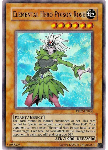 Elemental HERO Poison Rose — Premium Pack 2 (TCG)