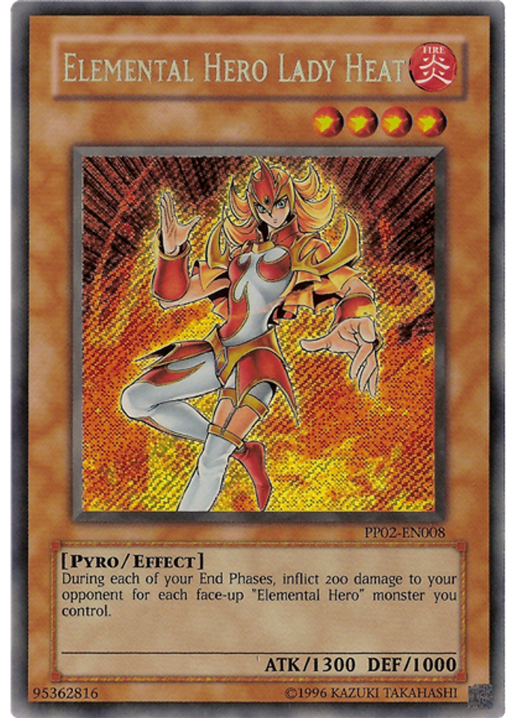 Elemental HERO Lady Heat (Secret Rare Unlimited)