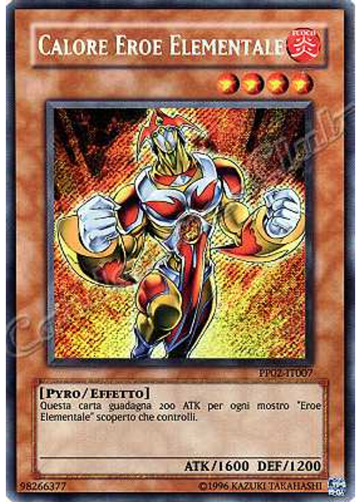 Calore EROE Elementale (Secret Rare Unlimited)