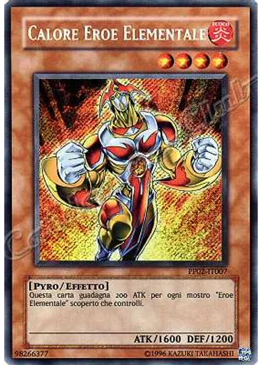 Calore EROE Elementale (Secret Rare Unlimited)