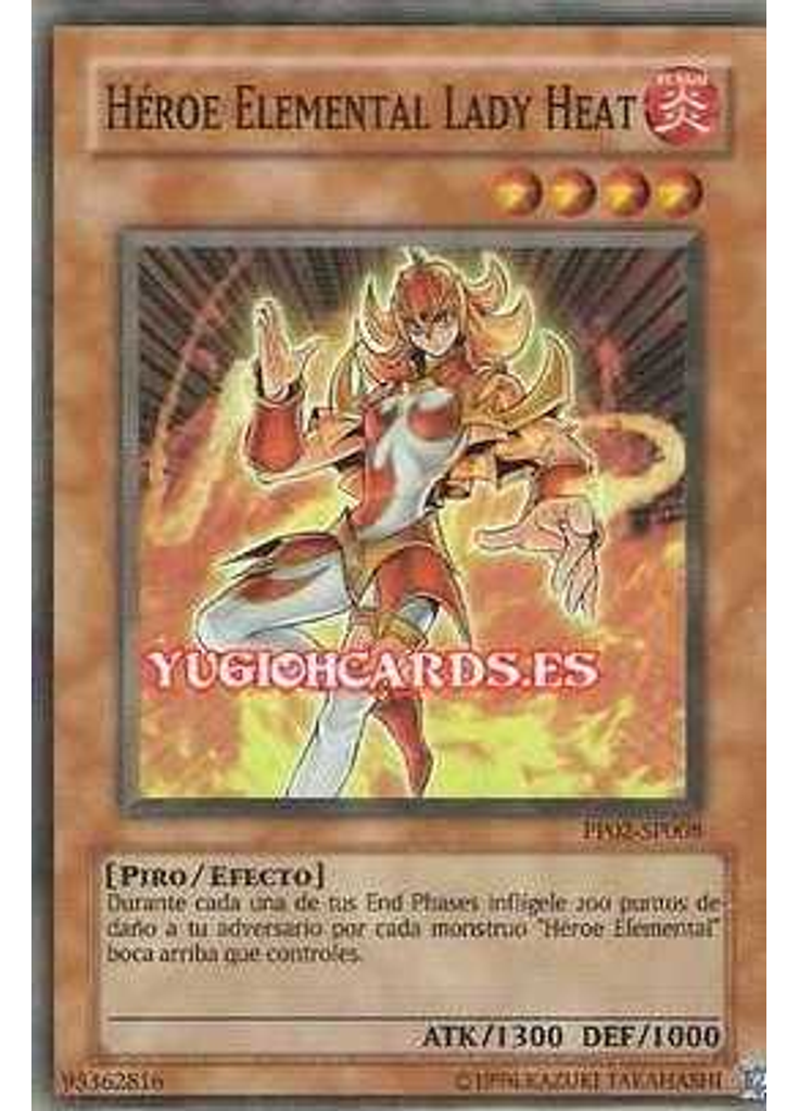 HÉROE Elemental Lady Heat