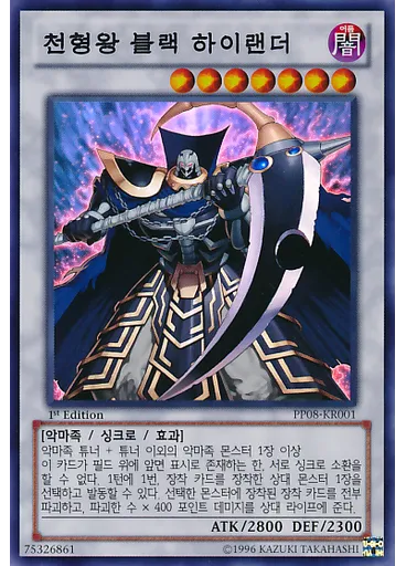 천형왕 블랙 하이랜더