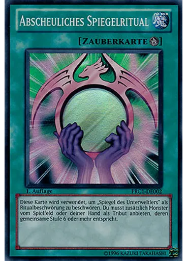 Abscheuliches Spiegelritual