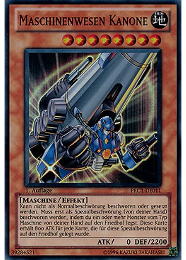 Maschinenwesen Kanone