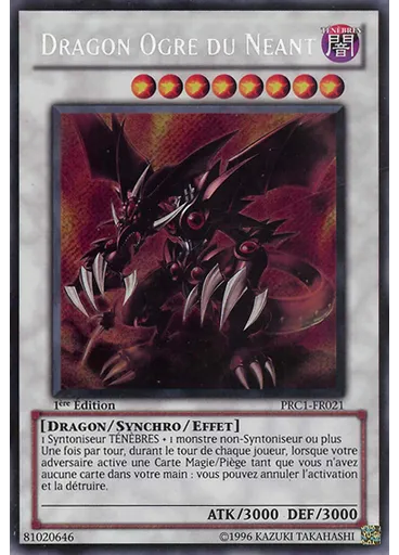 Dragon Ogre du Néant — Collection Premium