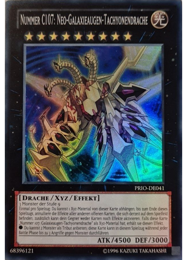 Nummer C107: Neo-Galaxieaugen-Tachyonendrache (Super Rare Unlimited)