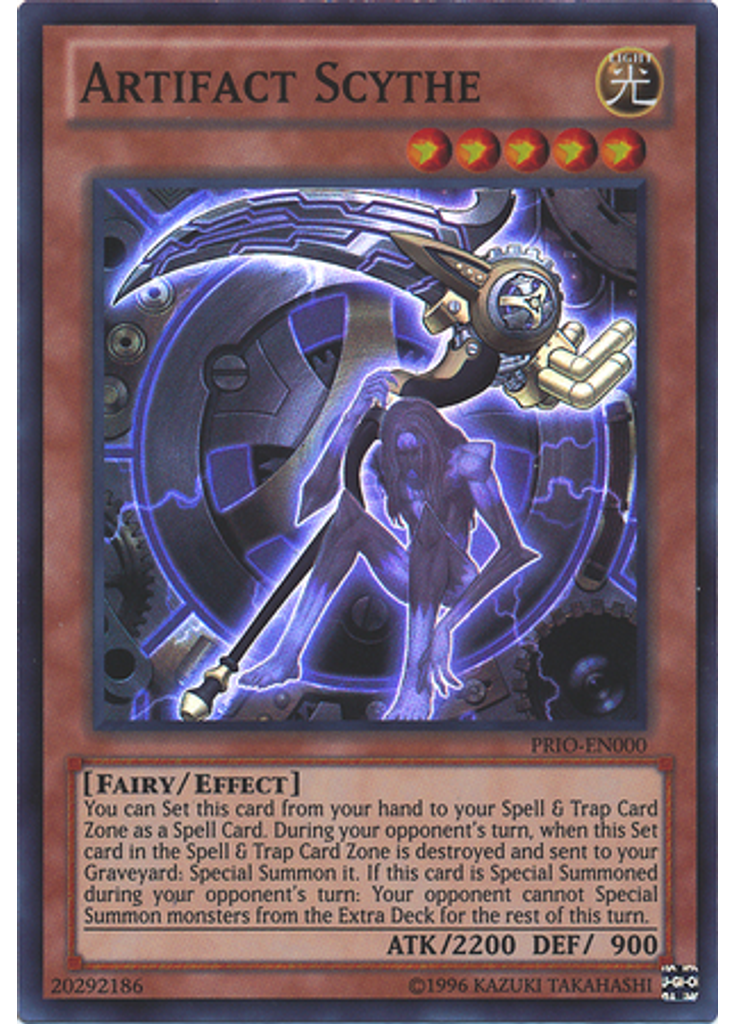 Artifact Scythe (Super Rare Unlimited)