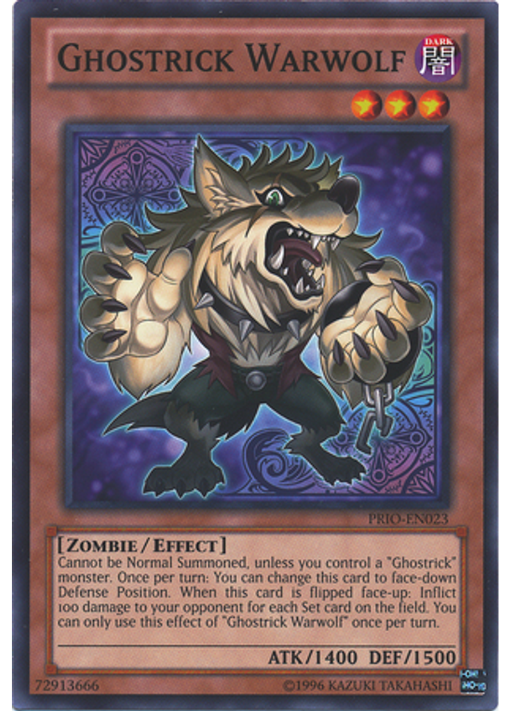 Ghostrick Warwolf (Common Unlimited)