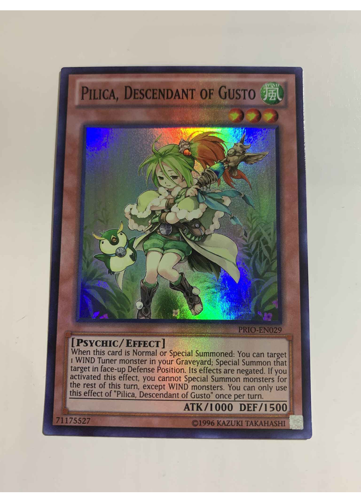 Pilica, Descendant of Gusto (Super Rare Unlimited)